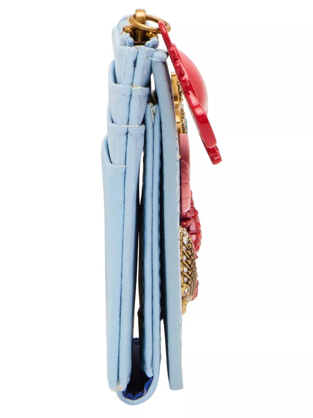 Betsey Johnson Kitsch Oh Buoy Bifold Wallet Blue NWT - Picture 3 of 7